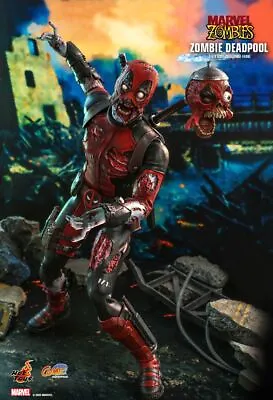 Buy Hot Toys 1/6 Marvel Zombies Cms06 Zombie Deadpool Wade Wilson Action Figure • 287.99£