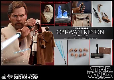 Buy Hot Toys Star Wars Obi Wan Kenobi Deluxe Version • 427.38£
