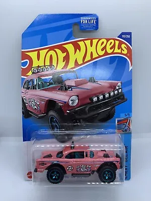 Buy Hot Wheels Mainline - ‘57 Chevy Bel Air Big Air Pink - BOXED - Diecast - 1:64 • 4£