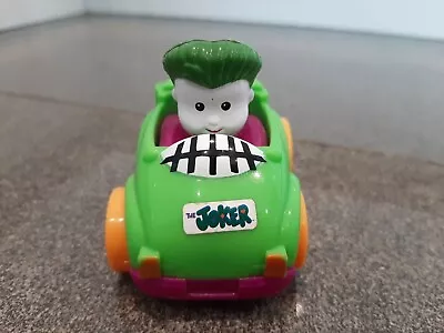 Buy Fisher Price Little People Wheelies DC Batman The Joker Car Vehicle Mattel • 5£