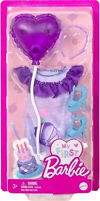 Buy Mattel Barbie My First Barbie Fashion Pack Mermaid-Theme Birthday Dress Up • 15.12£