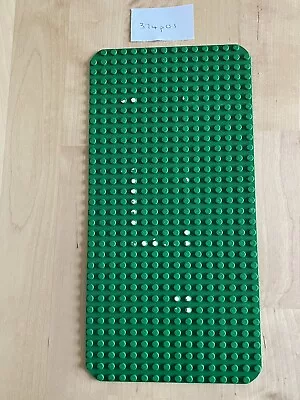 Buy Lego 374p01 Vintage Baseplate 16 X 32 Rounded Corners With Set Dots. • 9.99£