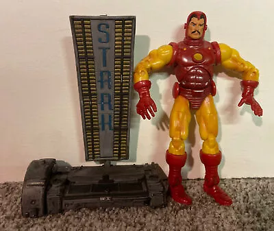 Buy Iron Man Tony Stark Marvel Legends Series 1 Toy Biz 2002 Avengers Figure Vintage • 11.99£