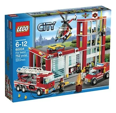 Buy Lego City 60004 Fire Station ( NO BOX ) • 69.99£