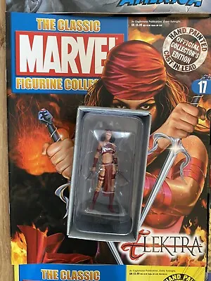 Buy Eaglemoss Classic Marvel Collection - Elektra Figurine #17 • 6.99£