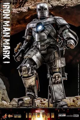 Buy Hot Toys Iron Man Mark I 1 Diecast MMS605 D40 BRAND NEW SEALED.  • 299.99£