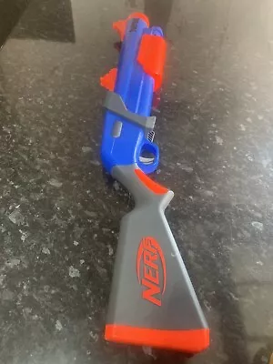 Buy NERF FORTNITE PUMP SG ACTION SHOTGUN Blue DART BLASTER GUN Toy N-STRIKE ELITE • 17£