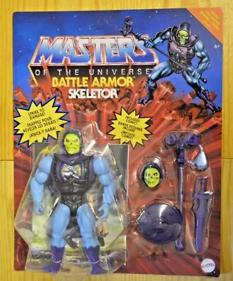 Buy Mattel Masters Of The Universe-Battle Armor Skeletor Action Figure With Accessories 14cm • 8.64£