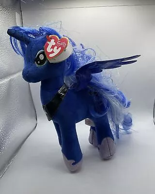 Buy Ty Sparkle Hasbro My Little Pony Beanie Princess Luna With Tag In Protector • 8.99£