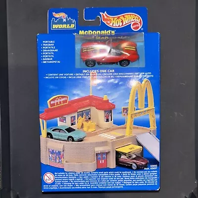 Buy McDonald’s Restaurant Hot Wheels Mattel Drive Thru Vintage Retro Car • 19.99£