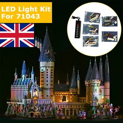 Buy UK LED Light LIghting Kit ONLY For LEGO 71043 Harry Potter Hogwarts Castle Brick • 19.99£