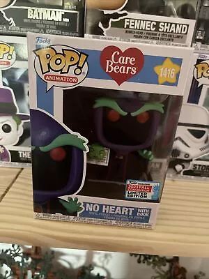 Buy Funko Pop No Heart With Book 1416 Care Bears 2023 Fall Convention Limited Vinyl • 9.99£