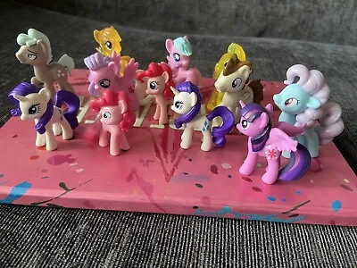Buy 12 X My Little Pony G4 G5 Small Figures / Cake Topper VGC MLP Bundle Lot Set • 9.99£