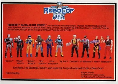 Buy Robocop And The Ultra Police Action Figures Vehicles (Kenner, 1988) *YOU CHOOSE* • 39.99£