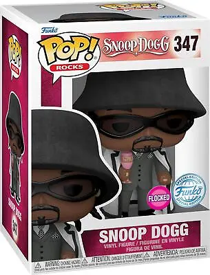 Buy Funko Pop Rocks Snoop Dogg BET 2002 Flocked Vinyl Figure Special Edition *RARE* • 21.95£