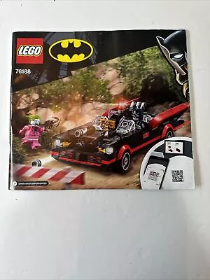 Buy LEGO DC  Batman Classic TV Series Batmobile (76188) Instructions Only • 0.99£