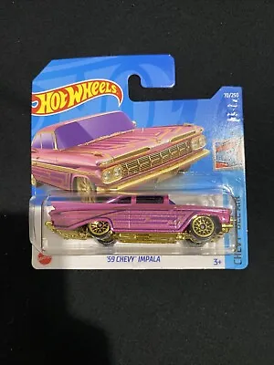 Buy 59 Chevy Impala Hotwheel Car | 1:64 Scale | New • 8.49£