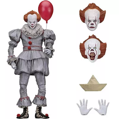 Buy NECA Stephen King's IT Pennywise Clown Ultimate Action Figure Model Toys Gift • 30.49£