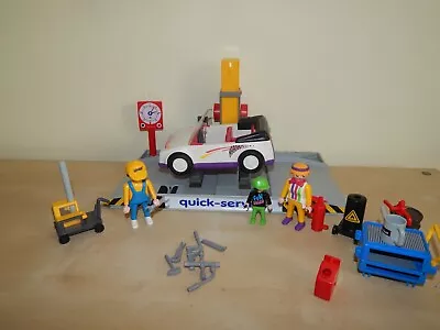 Buy Playmobil 3615 Quick Service Garage Play Set • 14£