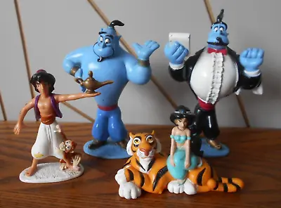 Buy ALADDIN Lot Of Character Toy Figures DISNEY Mattel 1992 GENIE, JASMINE, RAJAH • 9.99£