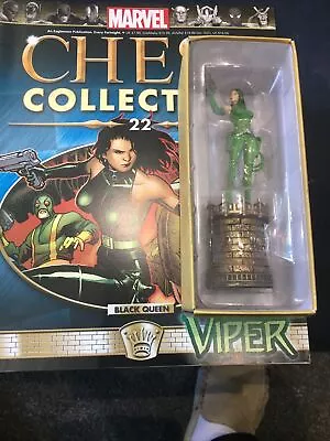 Buy Eaglemoss Marvel Chess Collection Issue 22 Viper Vgc • 10£