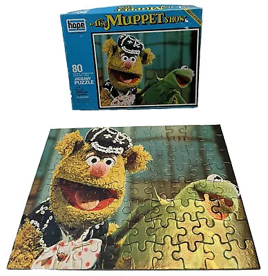 Buy The Muppet Show - Kermit & Fozzie Bear - 80 Piece Hope Jigsaw Puzzle - Complete • 5.99£