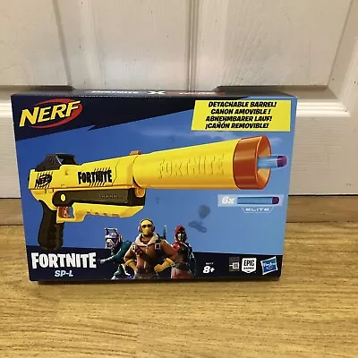 Buy Nerf Fortnite SP-L Blaster Gun Detachable Barrel Toy Boys Gift 6 Fortnite Darts • 17.62£