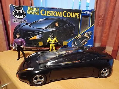 Buy Boxed 1991 Batman Returns Custom Coupe With Bruce Wayne And Rare Batman Figure • 83£
