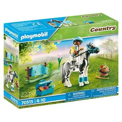 Buy Playmobil Country Lewitzer Pony 70515 Figure Pack 22 Piece For Ages 4-10 • 9.23£