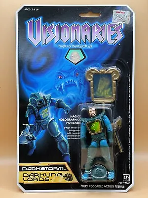 Buy Vintage Hasbro Visionaries MOSC Darkling Lord Darkstorm Moc 1987 Sealed • 185£