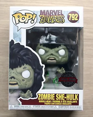 Buy Funko Pop Marvel Zombies - Zombie She-Hulk + Free Protector • 9.99£