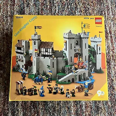 Buy LEGO Icons: Lion Knights' Castle (10305) - With Box & Instructions • 304.99£