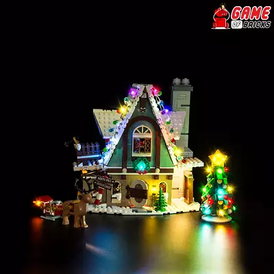 Buy LED Light Kit For Elf Club House - Compatible With LEGO® 10275 Set (Standard) • 38.42£