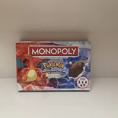 Buy Hasbro Pokemon Monopoly Kanto Edition Board Game • 5£