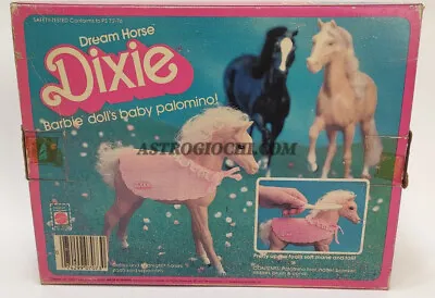 Buy Vintage 1983 Barbie Dream Horse Dixie 7073 Doll Baby Dove Mattel Nib • 65.78£