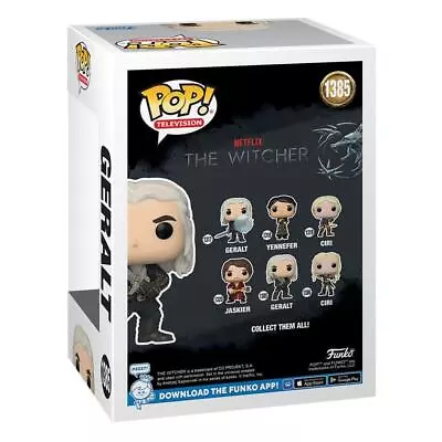 Buy The Witcher POP! TV Vinyl Figure Geralt 9 Cm • 17.79£