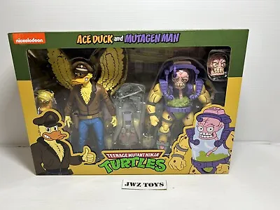 Buy NECA TMNT Ace Duck & Mutagen Man 2-Pack Teenage Mutant Ninja Turtles (b) • 37.99£