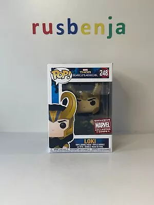 Buy Funko Pop! Marvel Thor Ragnarok Loki Collector Corps #248 • 39.99£