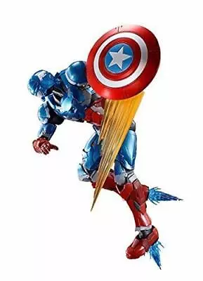 Buy Bandai S.H.Figuarts MARVEL Captain America Tech-On Avengers 155mm Japan Import • 104.78£
