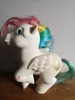 Buy Vintage My Little Pony Rainbow  Pegasus Toy Retro. Hasbro 1983 • 10£