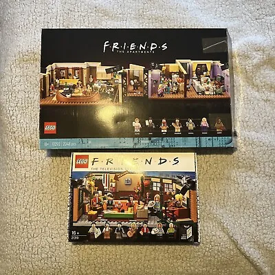 Buy Lego Friends Sets Both The Apartment 10292 & Central Perk 21319 Retired • 270£