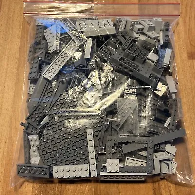 Buy 500g Bag Of Lego Mixed Bricks & Parts Light Grey/Dark Grey • 10£