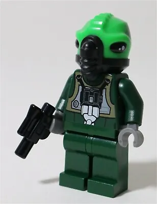 Buy Cantina Alien Pilot Minifigure MOC Star Wars Zuckuss - All Parts LEGO • 7.99£