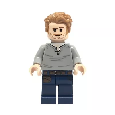 Buy Genuine LEGO - Jurassic Park - Owen Grady (Shirt) - JW048 - New - Free P&P • 3.50£