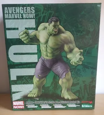 Buy KOTOBUKIYA ARTFX+ Avengers Marvel NOW Hulk Statue 1/10 Scale • 80£