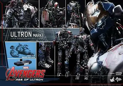 Buy 1/6 Hot Toys Mms292 Marvel Avengers Age Of Ultron Mk1 Mark I Action Figure • 256.99£
