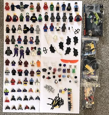 Buy Lego Super Heroes Minifigure Job Lot Bundle DC Marvel Batman Iron Man Joker Thor • 42£