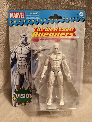 Buy Marvel Legends Retro Carded 6  White Vision Action Figure Hasbro NEW A • 15£