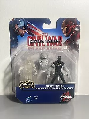 Buy Marvel Captain America Civil War Miniverse Concept Marvels Vision Black Panther • 16.99£