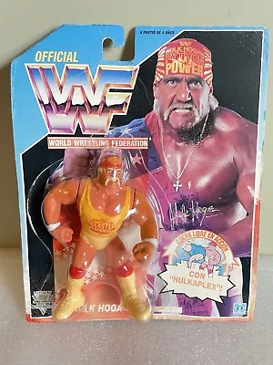 Buy 1991 Wwf Hulk Hogan Hasbro Wrestling Action Figure Series 1  (read ⬇️) • 95£
